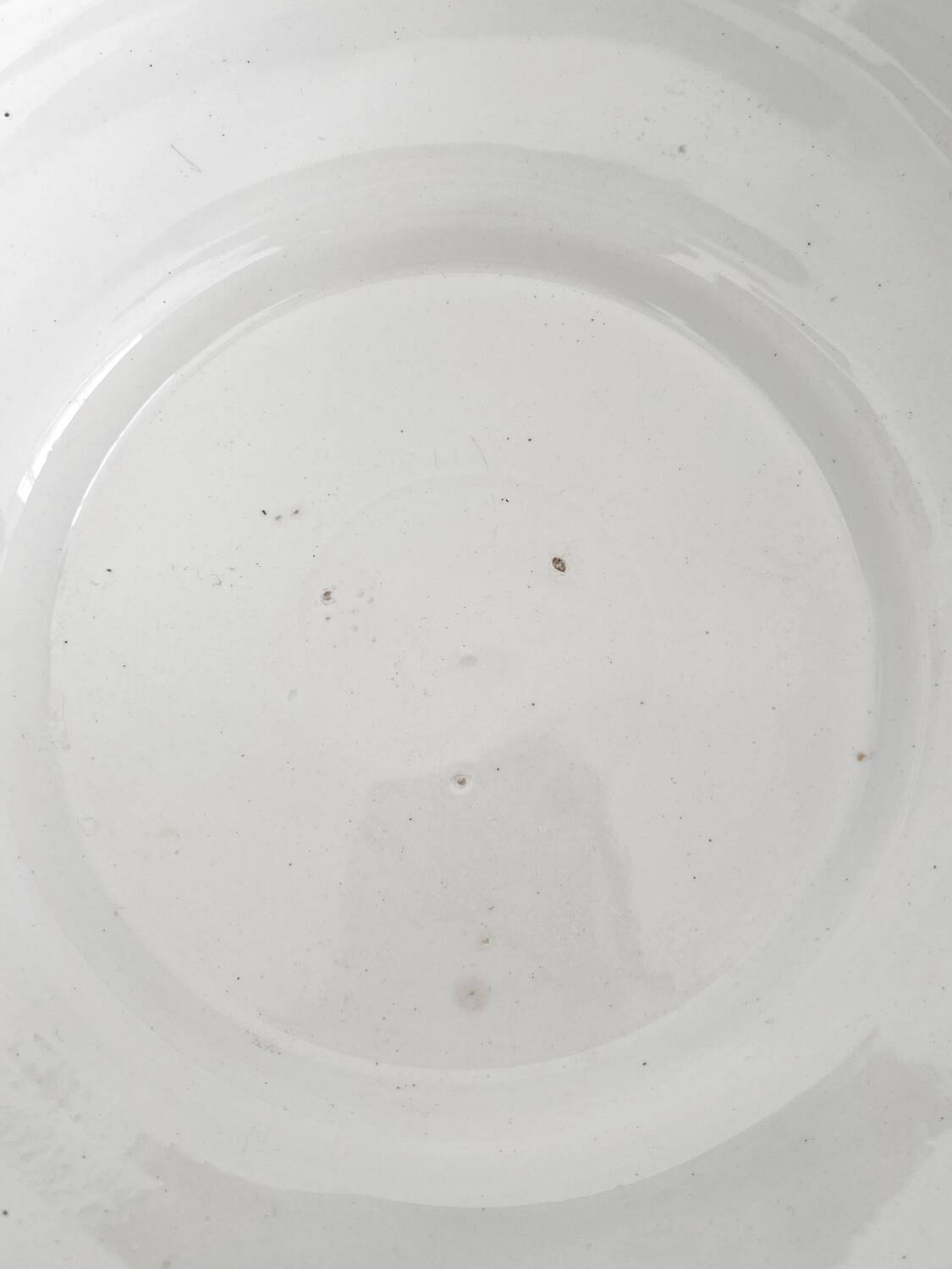Antique ironware salad bowl “Lucy” Saint Amand
