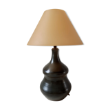 Lampe en grès années 70 fait main en France
