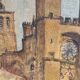 Huile sur toile vue de Béziers