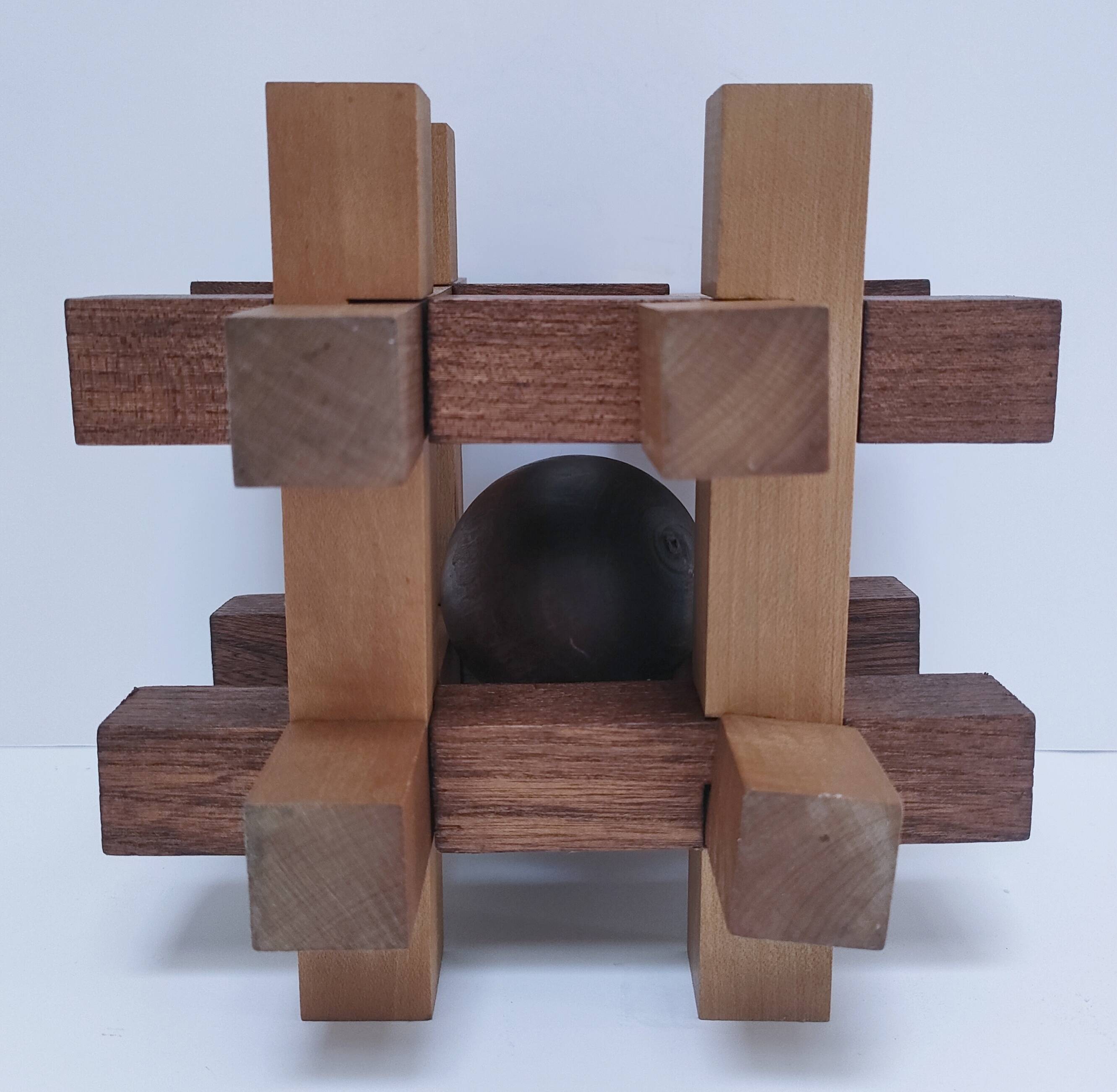 XL wooden puzzle from the 80s