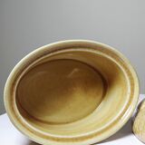 Small vintage terrine GEO from the 50s-60s, beige ceramic duck.