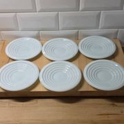 Service à café en opaline de style Art déco, années 50