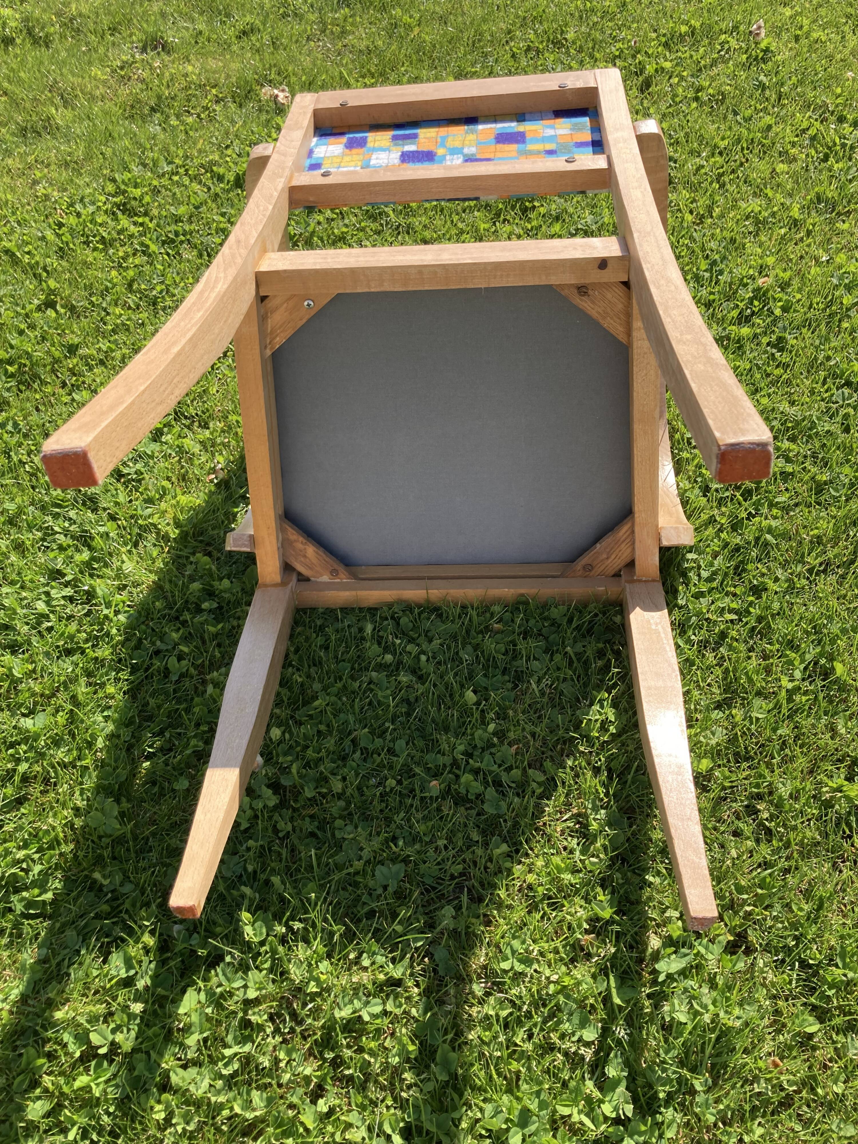 Paire de fauteuils bridge