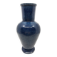 Vase Accolay en grès émaillé Bleu France Circa 1970
