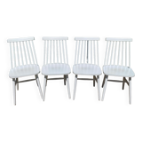 Lot 4 Scandinavian style chairs