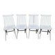 Lot 4 Scandinavian style chairs