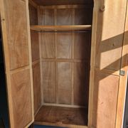 Antique wooden wardrobe