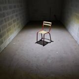 Lot of 8 iron terrace chairs