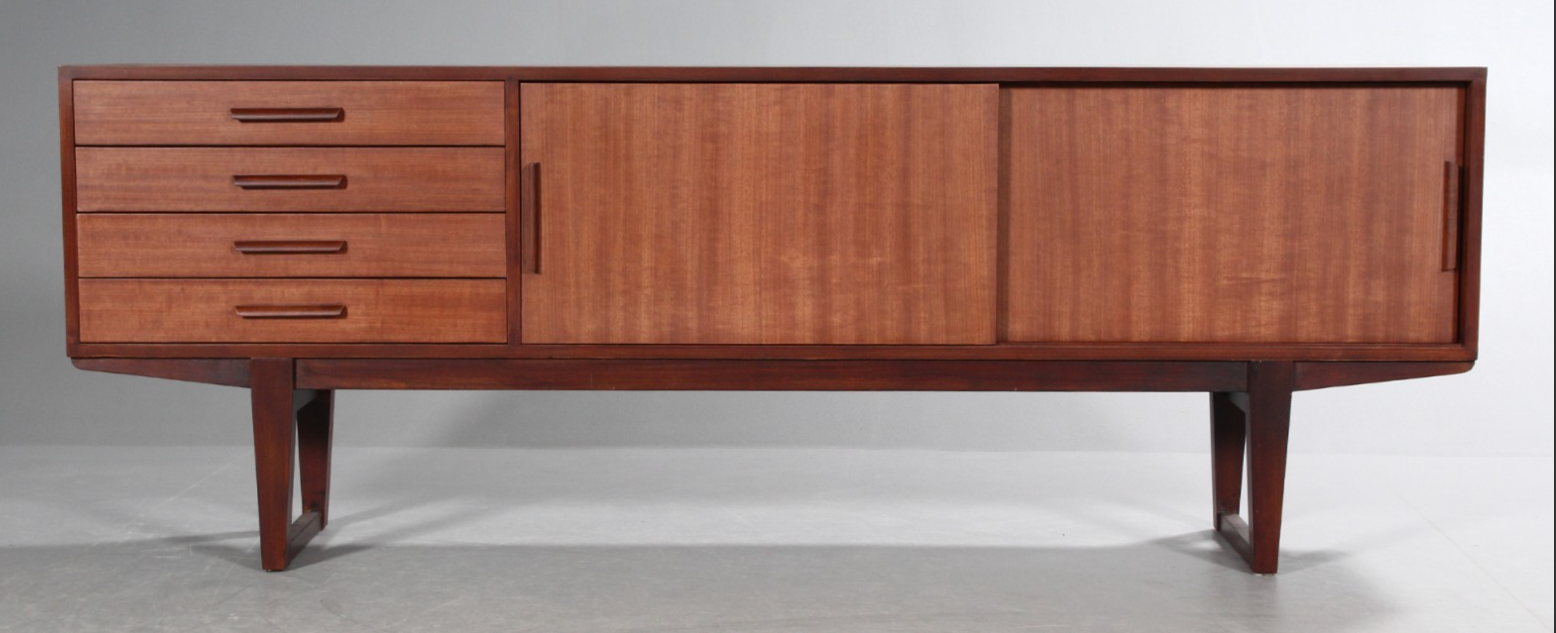 Scandinavian teak sideboard