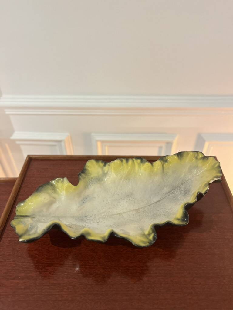 Pol Chambost leaf ceramic cup