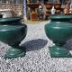 Paire de vases medicis XIXème en fonte
