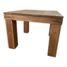 Table de coin sheesham batamba bois massif 60x60