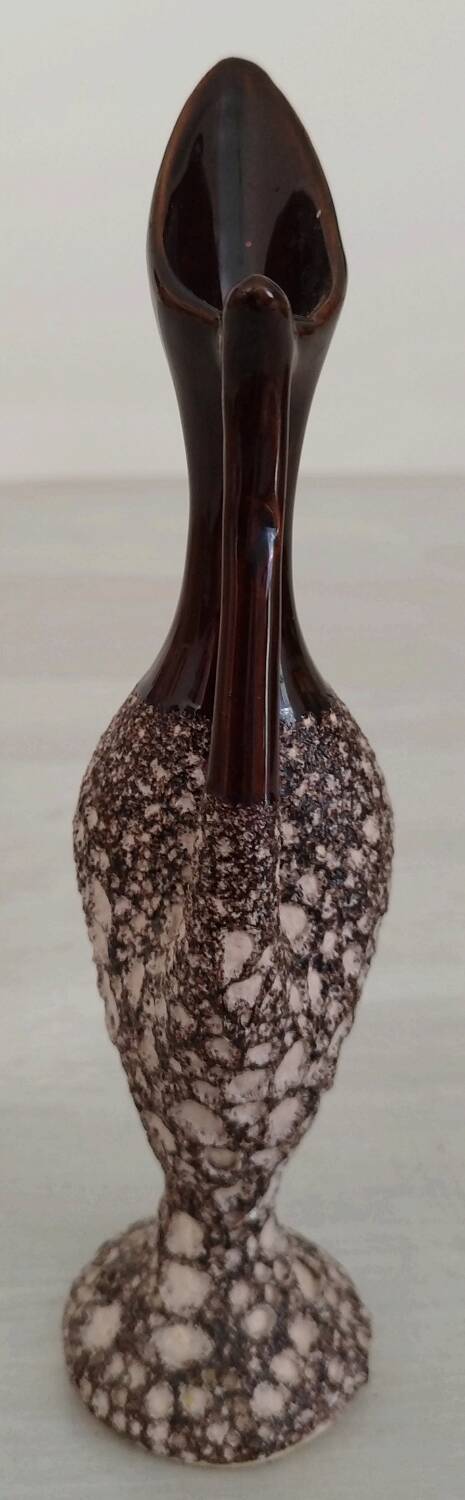 Soliflore Vase Ceramic Vallauris Fat Lava Vintage