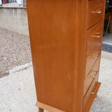Vintage compass foot dresser