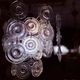 Sciolari chandelier with Murano glass lenses, 1960s/1970s