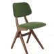 4 chaises ciseaux AwA restaurées, Pays-Bas milieu XXème