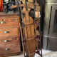 Vintage wooden American sled