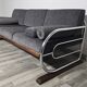 Bauhaus Chrome Sofa by Robert Slezak for Slezak Factories, 1930s