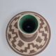 Ceramic sun / large vase with geometric pattern by Gmundner Austria, 1970s.