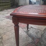 Cannes chair in carved wood, Louis XVI style