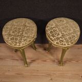 Pair of Venetian stools from the 20th century
