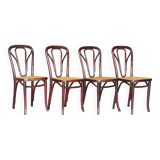 Set de 4 chaises Thonet N°623, vers 1915 état d'origine, 1915
