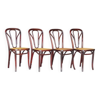 Set de 4 chaises Thonet N°623, vers 1915 état d'origine, 1915