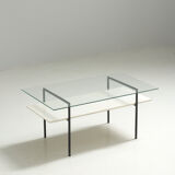 Minimalist Low Table by Coen De Vries for Tetex, Netherlands - 1950's