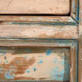 Antique white sideboard with original illustrations (c.1900) #7