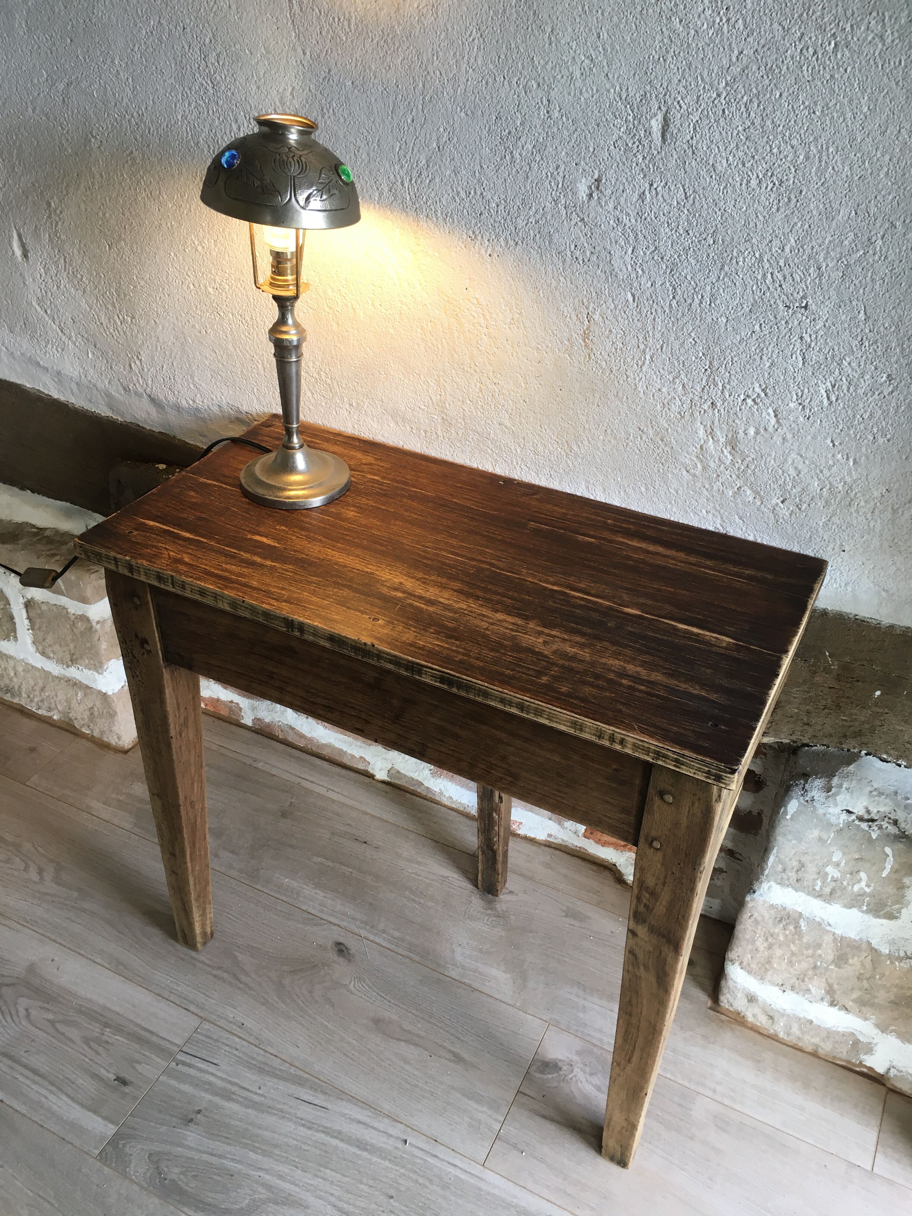 Rustic console 3 feet