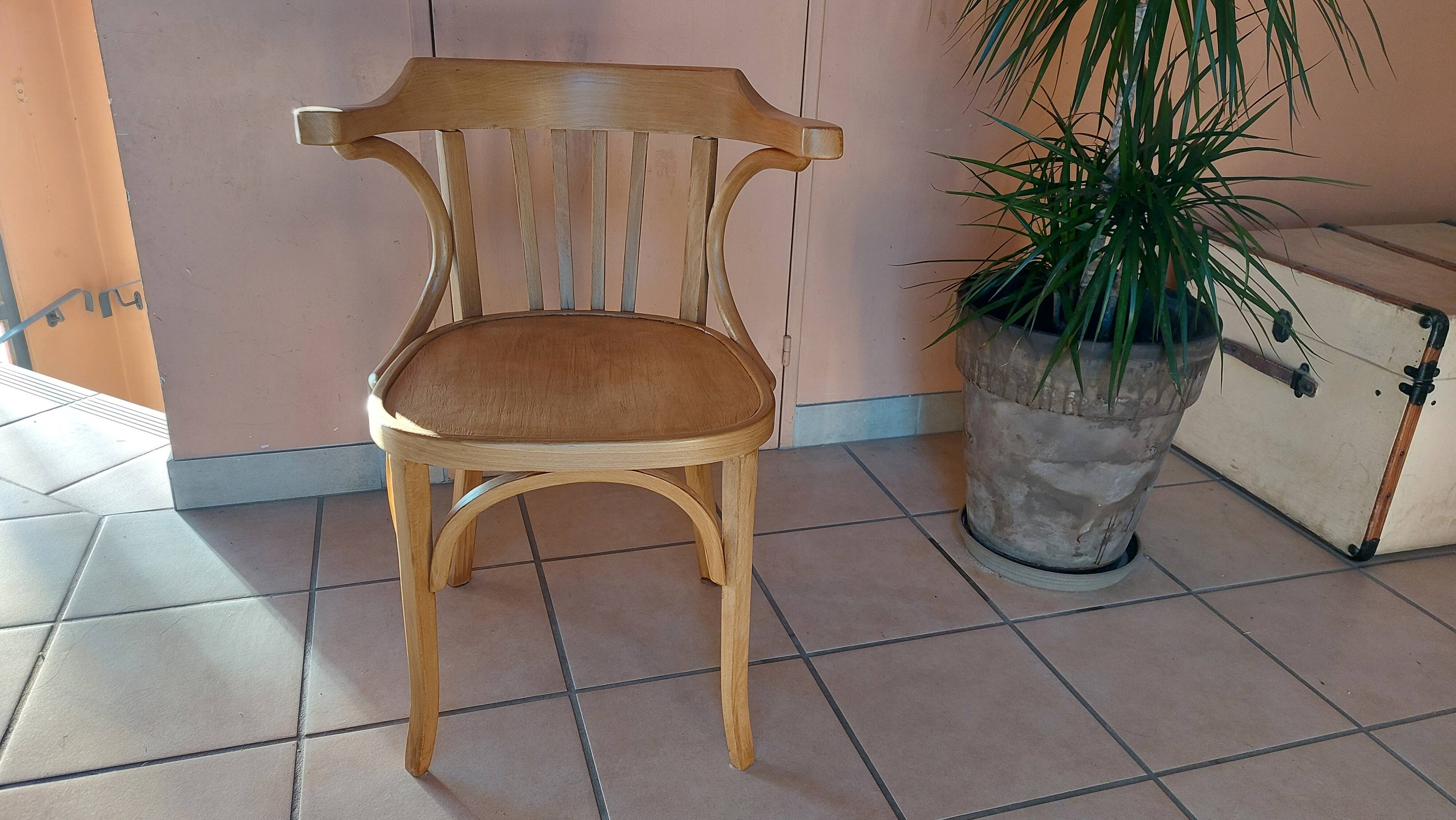 Baumann wooden bistro or office chair