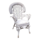 Fauteuil peacock style Victorien