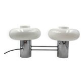 Lampe de table 2 feux, Italie vers 1970