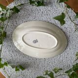 Antique butter dish in Badonviller earthenware.