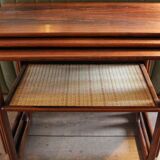 Palissander nested sidetable set by J Andersen for Silkeborg