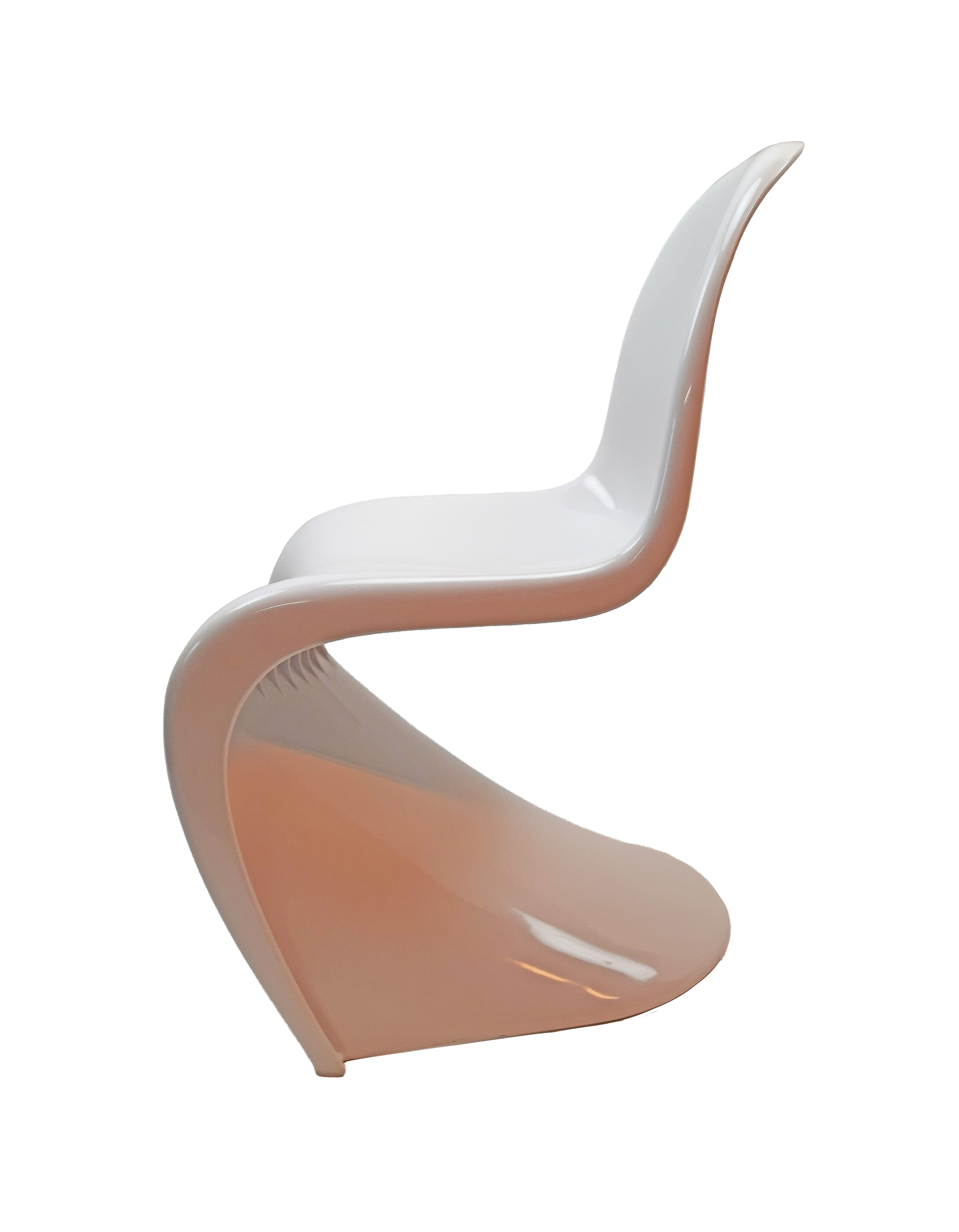 Set of 4 chairs S by Verner Panton, Vitra edition, 1973