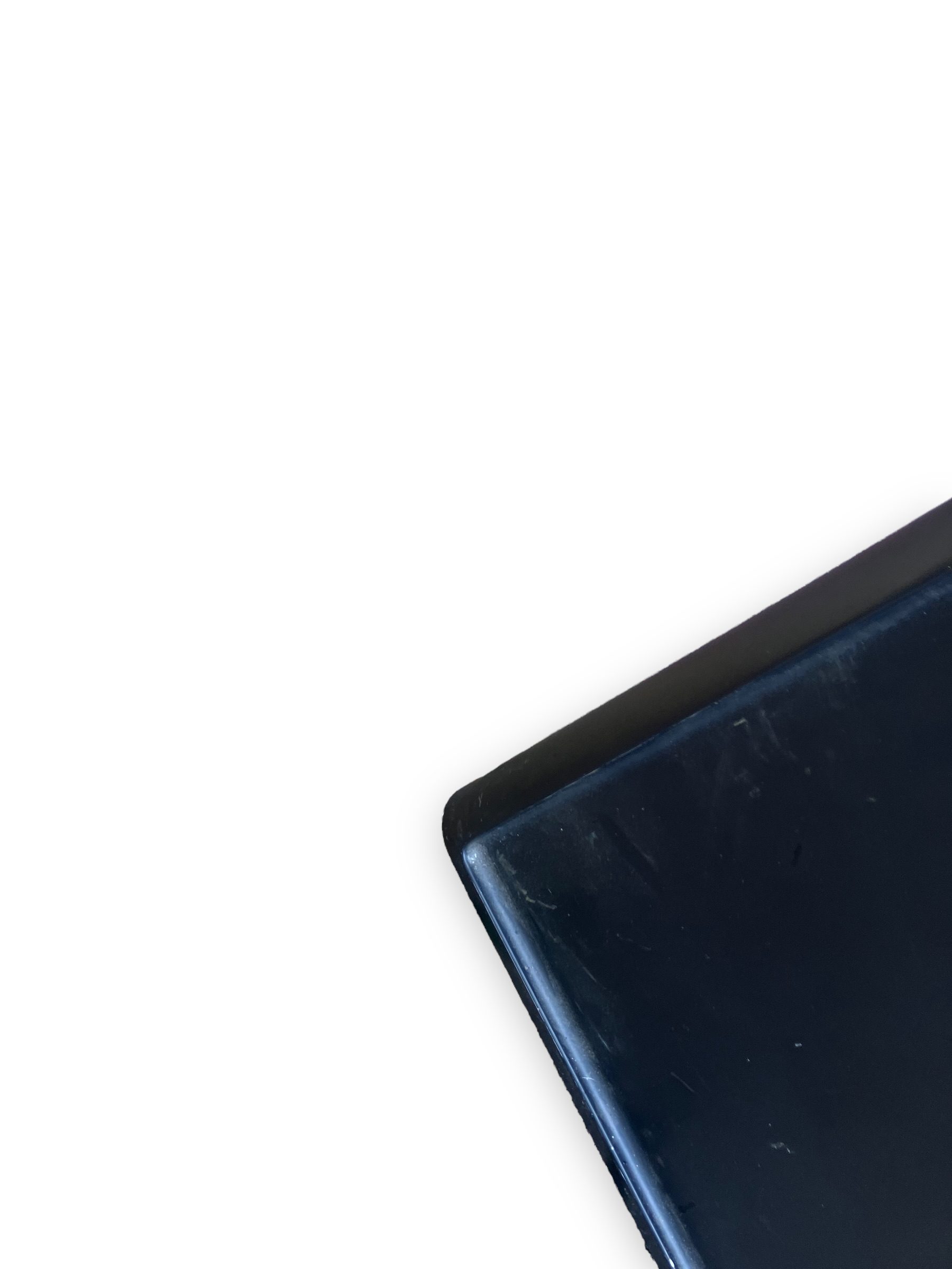 Horn Collection Black Wooden Coffee Table By Peter Ghycz