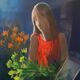 Oil painting on canvas by Eliano Fantuzzi, 20th century
