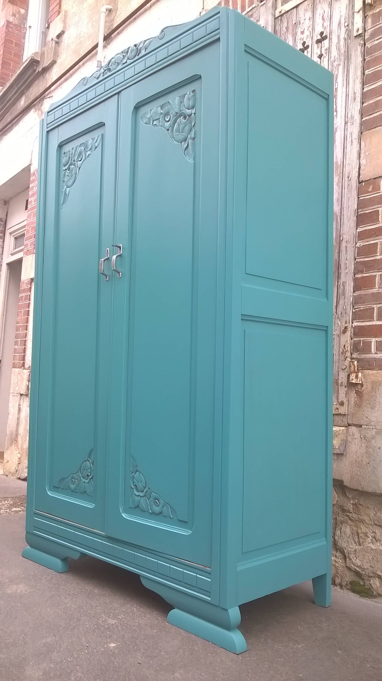 Parisian Art Deco wardrobe from the 1950s