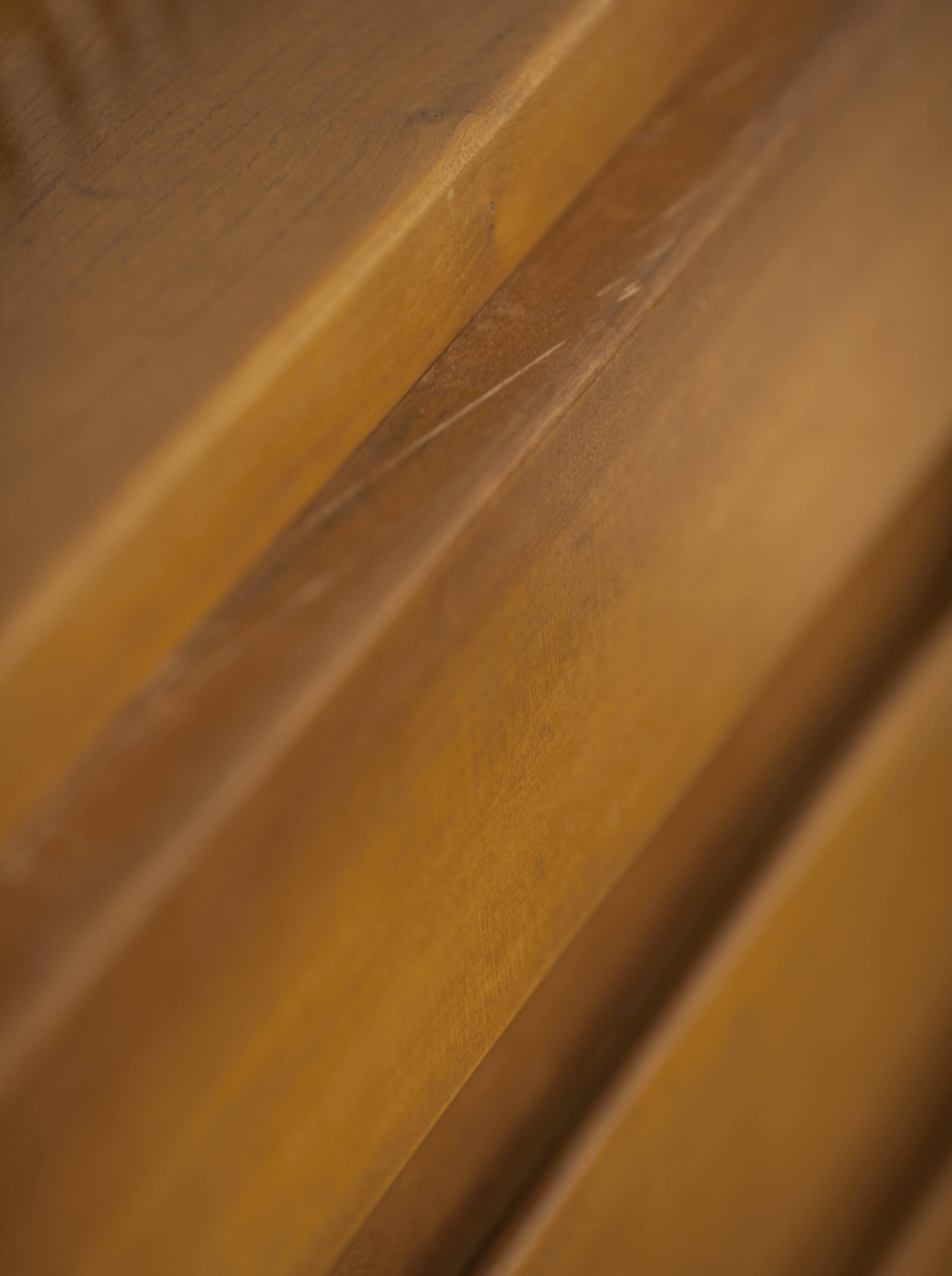 Maison Regain blond elm chest of drawers vintage circa 1970