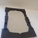 Miroir en cuir 26x38cm