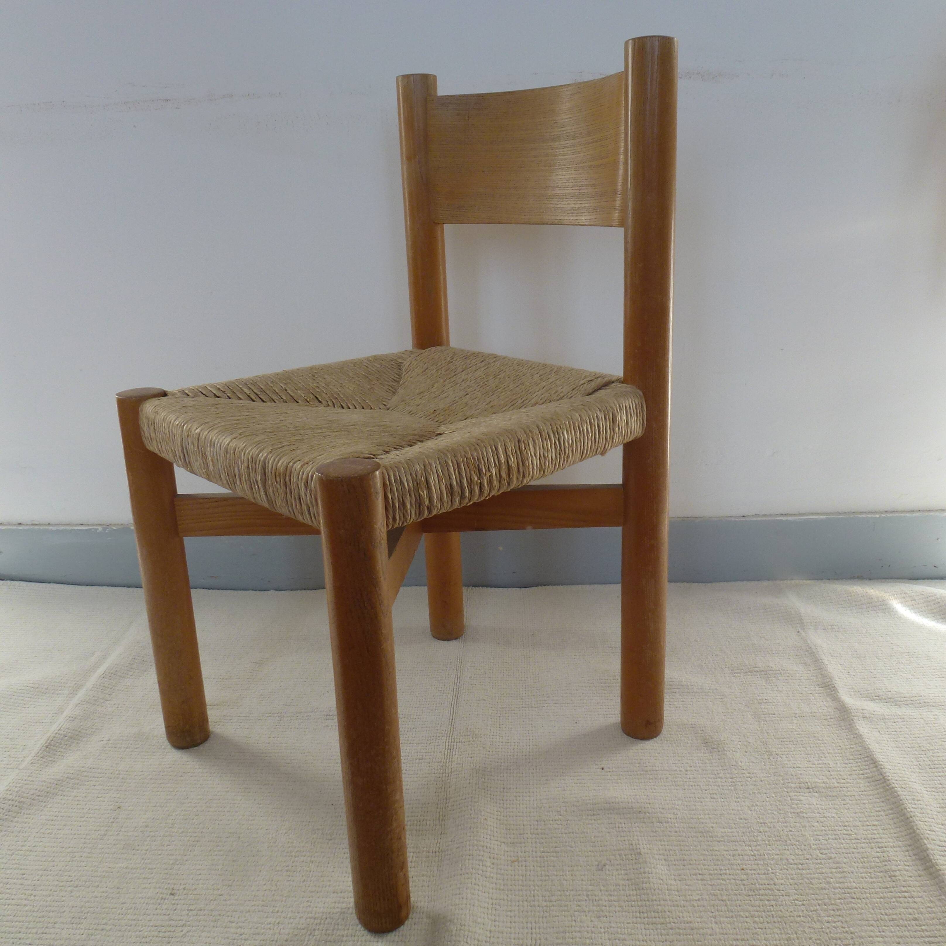 Chaise Méribel de Charlotte Perriand 1960