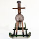 Wooden rocking horse