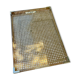 Vintage serving tray in resin and rattan cane
