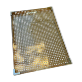 Vintage serving tray in resin and rattan cane