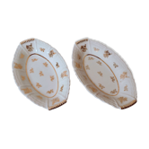 Duo of porcelain ravires art Limoges