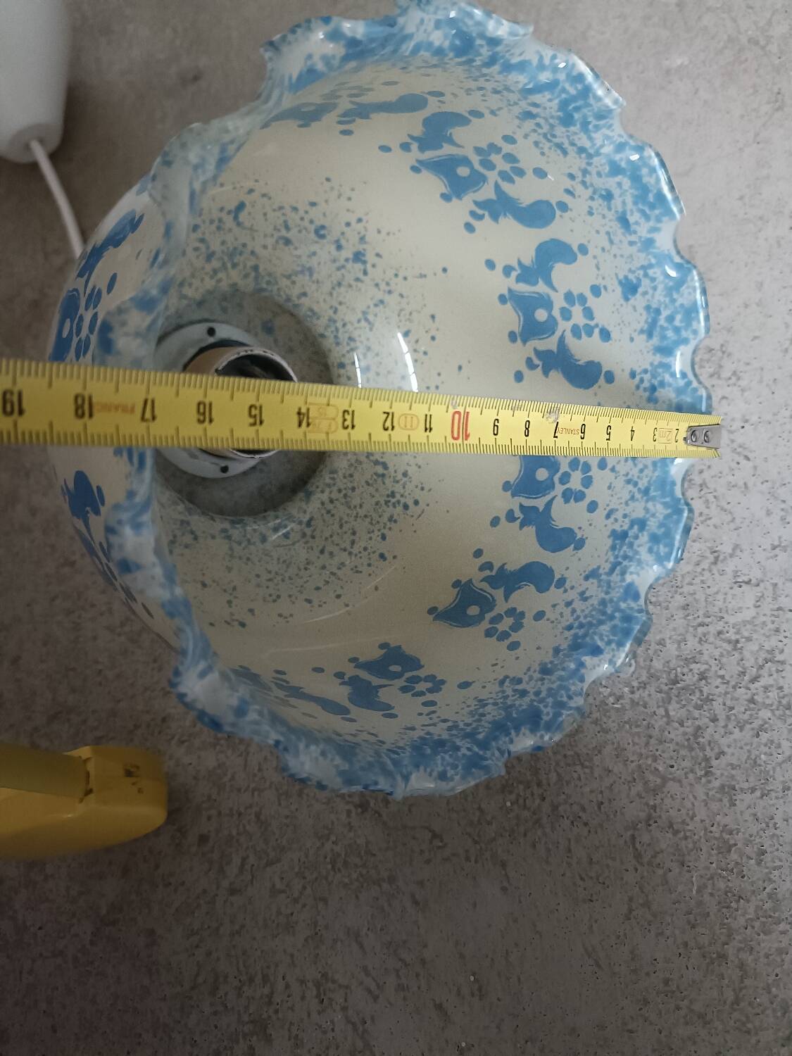 Vintage bath ball pendant