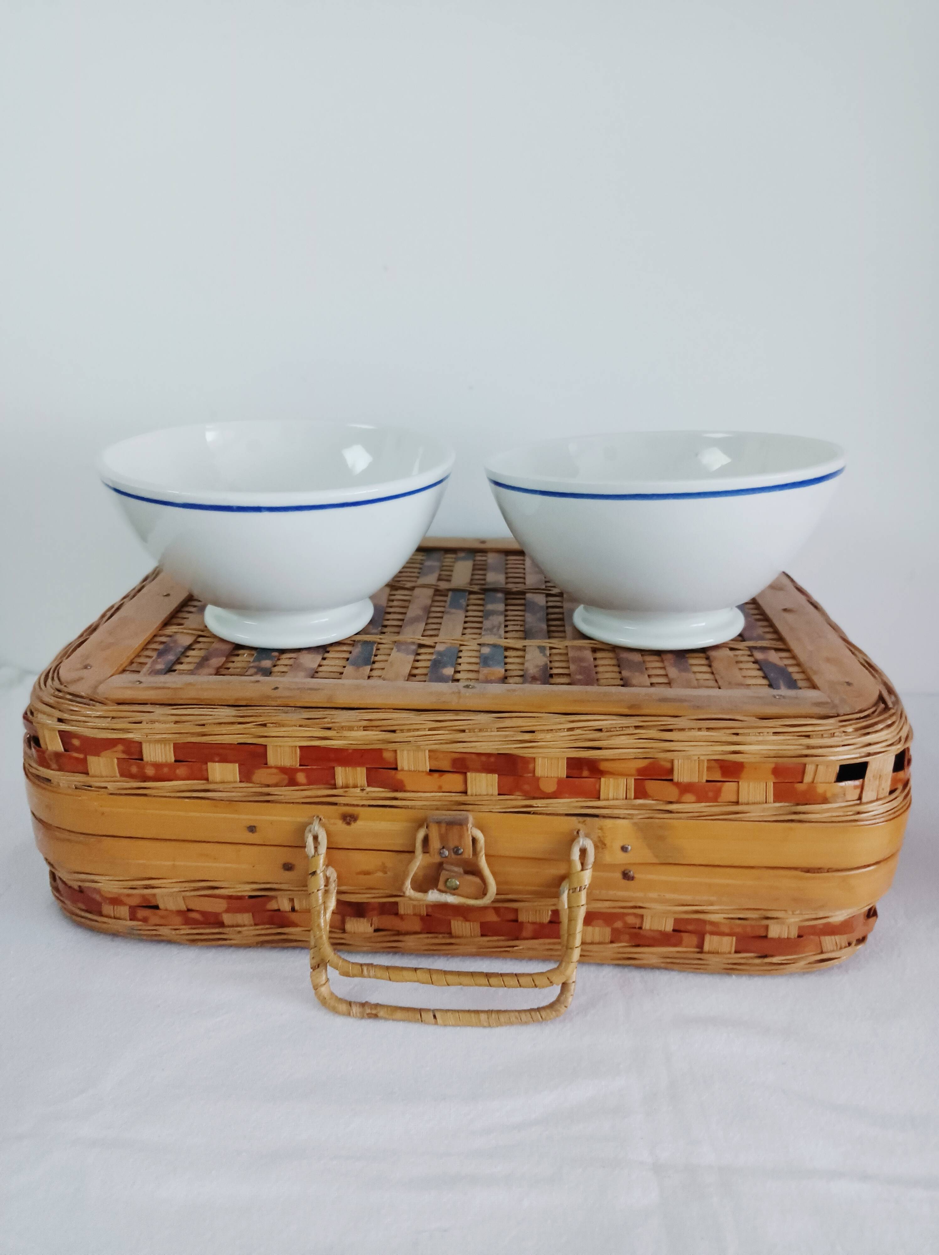 Set of 2 Sarreguemines bowls
