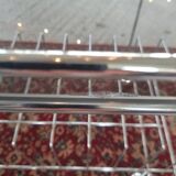 Vinyl serving trolley