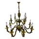 Bronze chandelier 12 lights